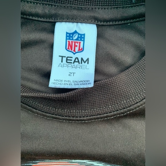 Cleveland Browns 2T NFL Team Apparel T-Shirt - Picture 3 of 5